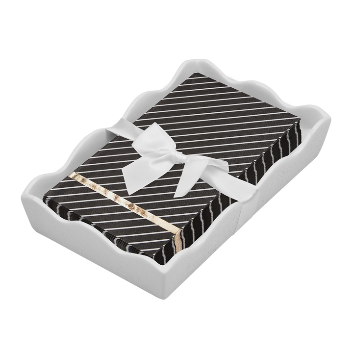 Everyday Guest Towel with Napkin Tray