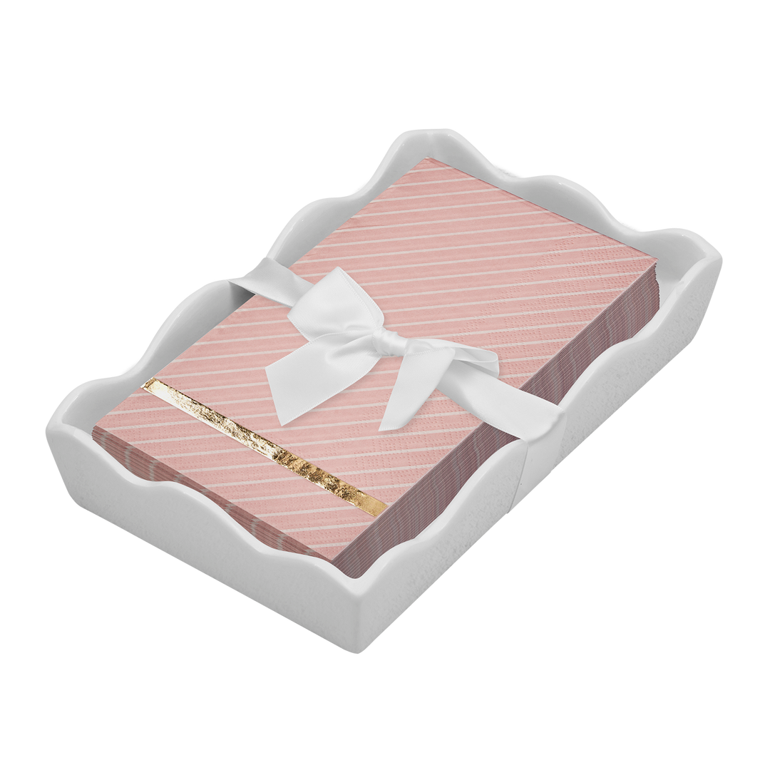Everyday Guest Towel with Napkin Tray