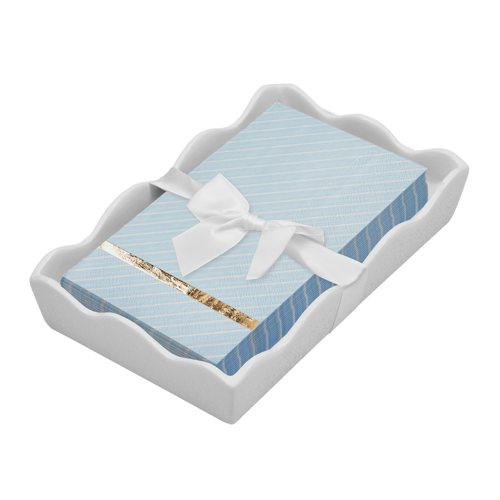 Everyday Guest Towel with Napkin Tray