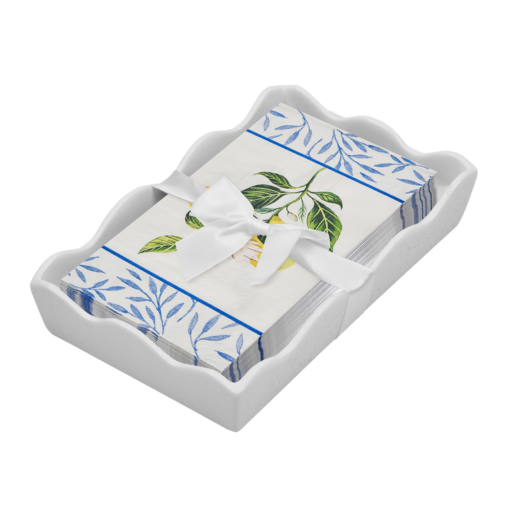 Everyday Guest Towel with Napkin Tray