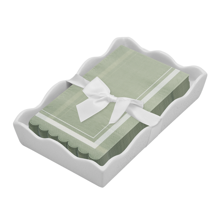 Everyday Guest Towel with Napkin Tray
