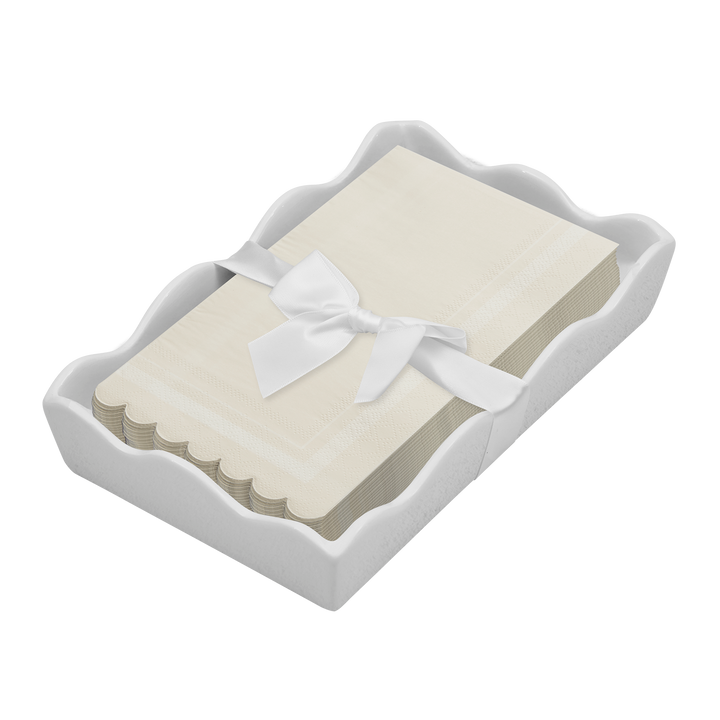 Everyday Guest Towel with Napkin Tray