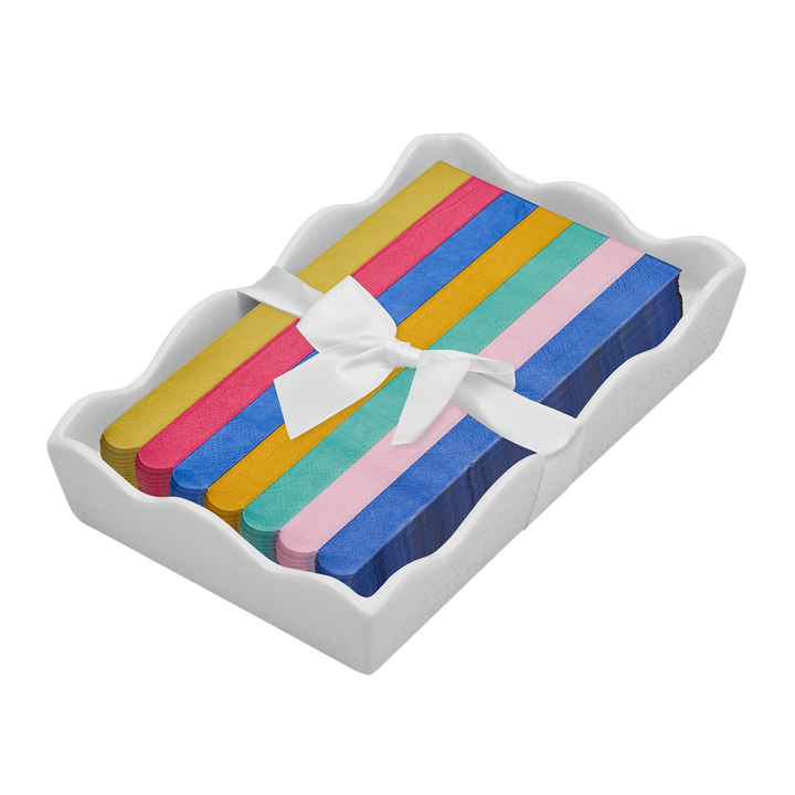 Everyday Guest Towel with Napkin Tray