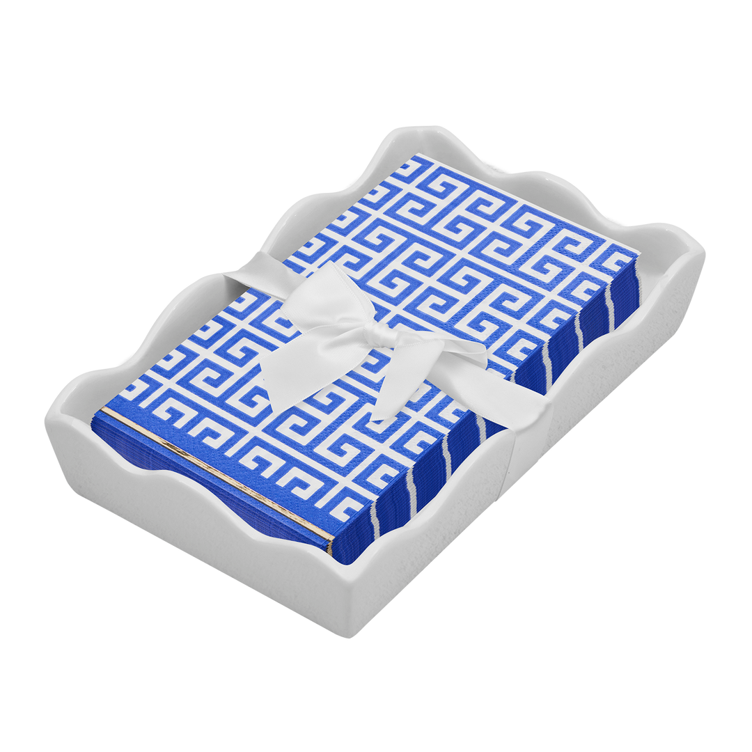 Everyday Guest Towel with Napkin Tray