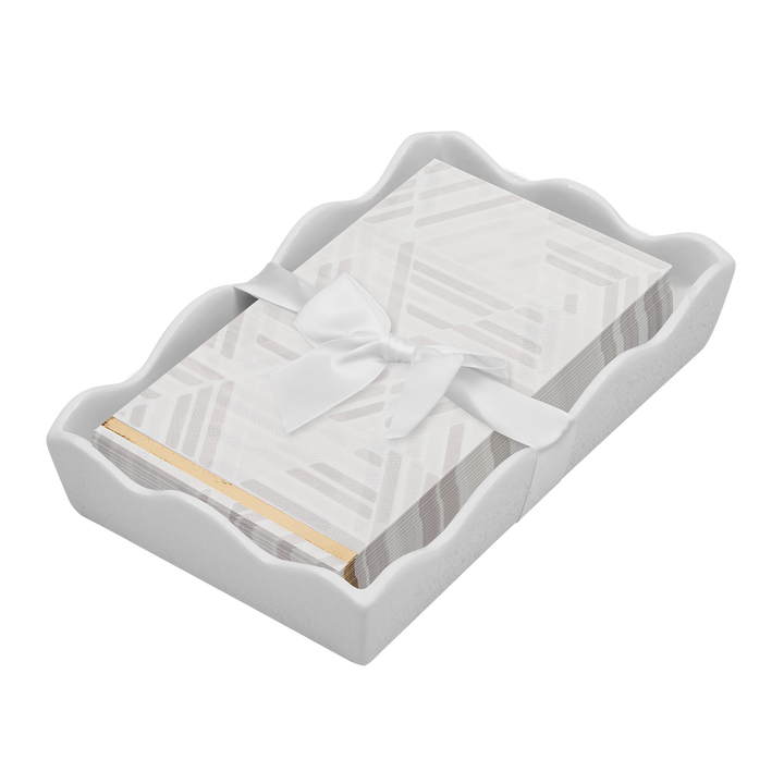 Everyday Guest Towel with Napkin Tray
