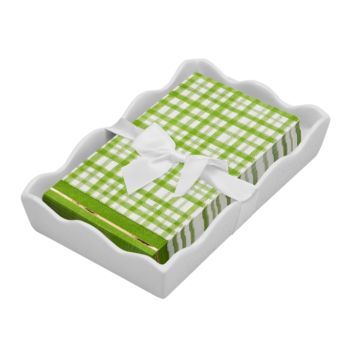 Everyday Guest Towel with Napkin Tray
