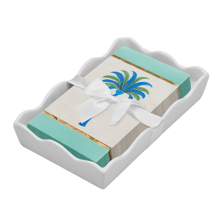 Everyday Guest Towel with Napkin Tray