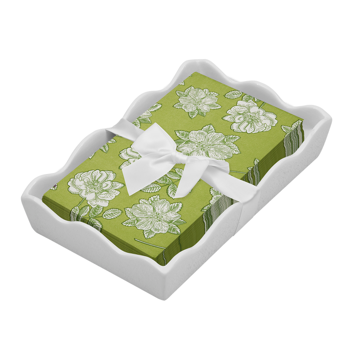 Easter Guest Towel with Napkin Tray