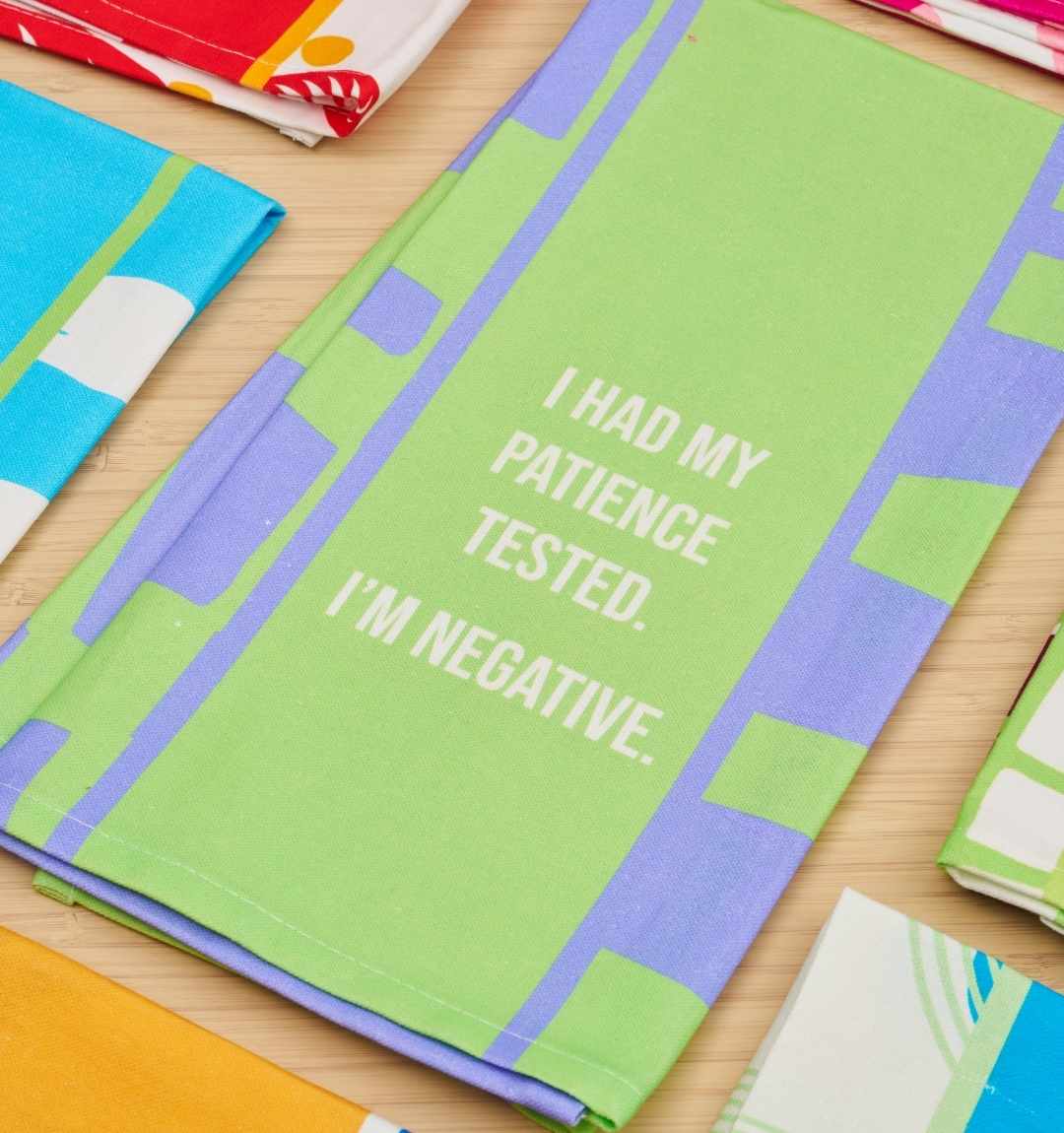 Negative Dish Towel