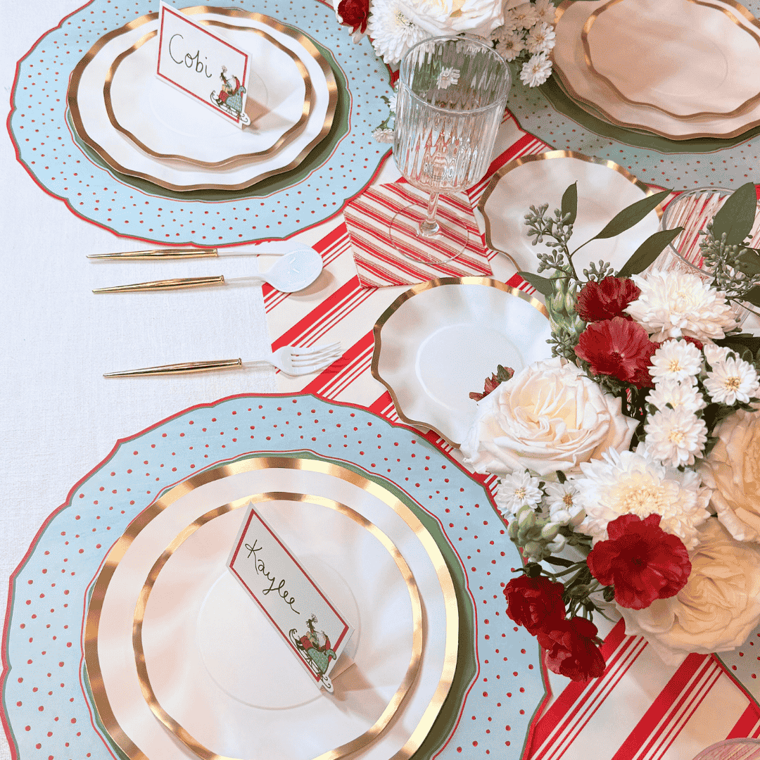 Old. St Nick Table Setting