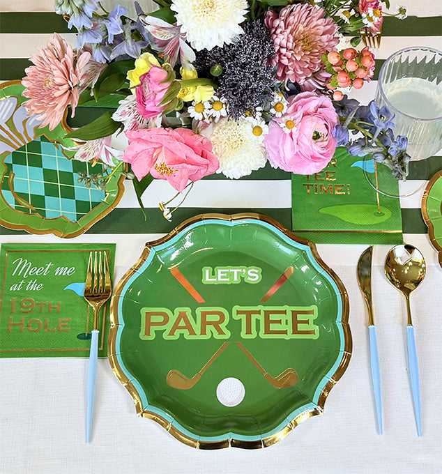 Let's ParTee Table Setting