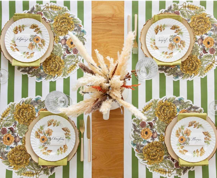 Moss Classic Stripe Runner - 20" x 25'