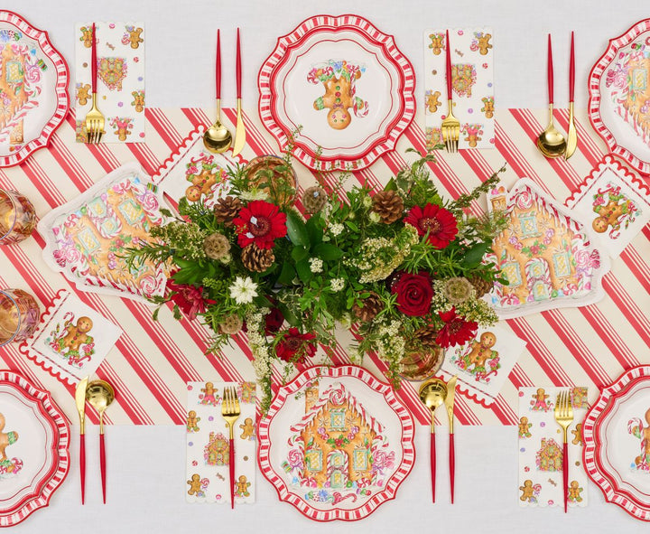 Gingerbread Table Setting