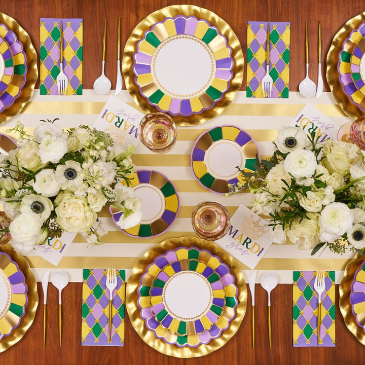 Let's Mardi Table Setting