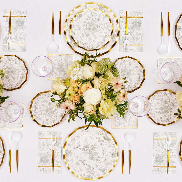 Timeless Table Setting: Sage