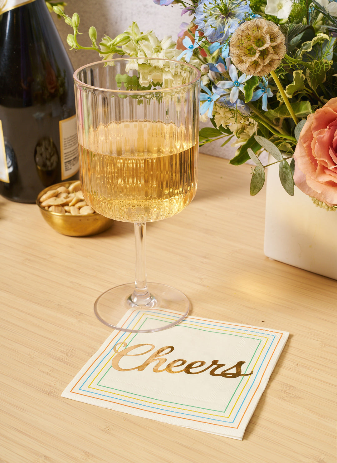 Wine Modern Stemmed | Clear | 4 Pack | 17 Oz