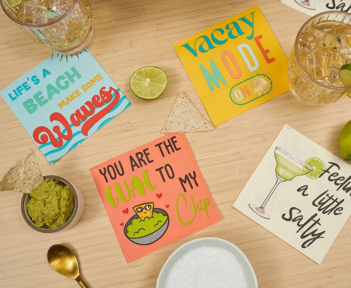 Vacay mode On Cocktail Napkins /26pk
