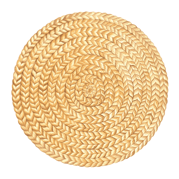Die-cut Jute Placemats