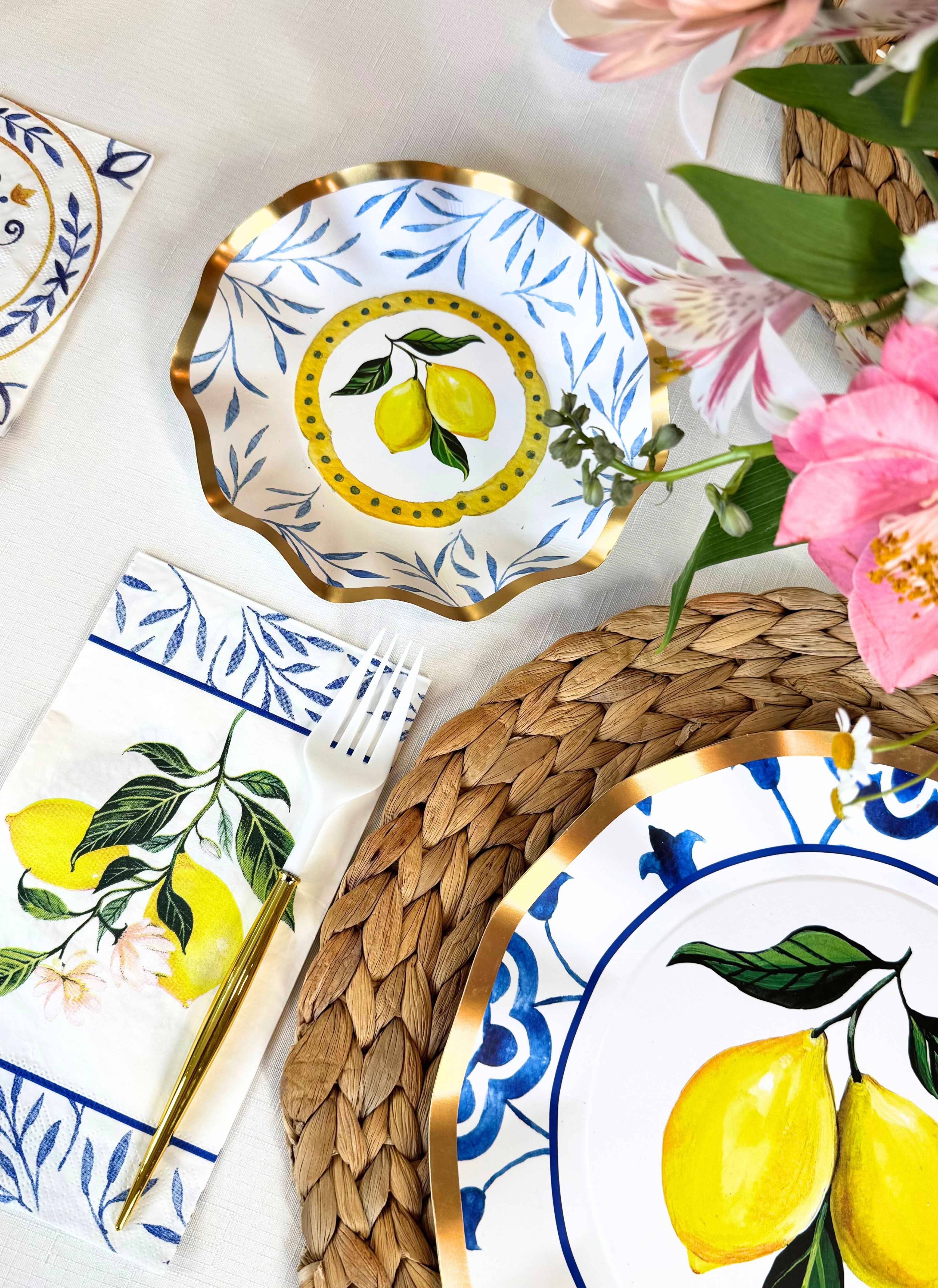 Capri Coast Table Setting – Sophistiplate LLC