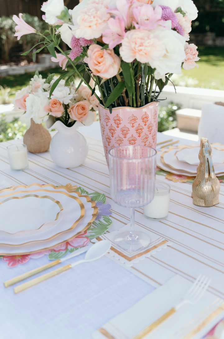 Everyday White Table Setting