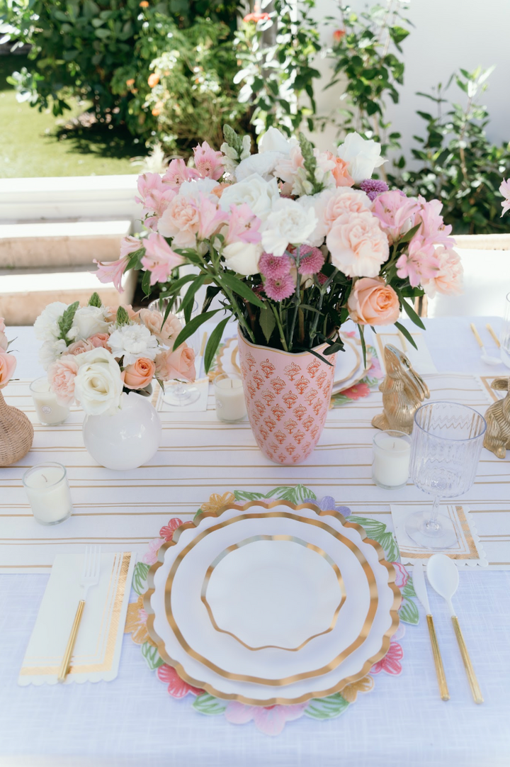 Everyday White Table Setting