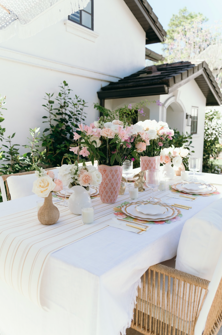 Everyday White Table Setting