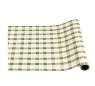 Moss Painted Check Runner - 20