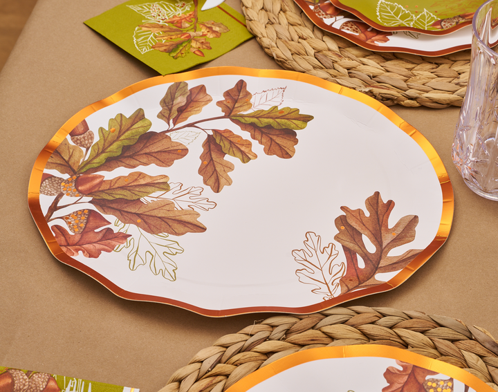 Acorn and Oak Table Setting