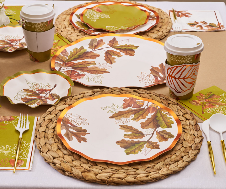 Acorn and Oak Table Setting