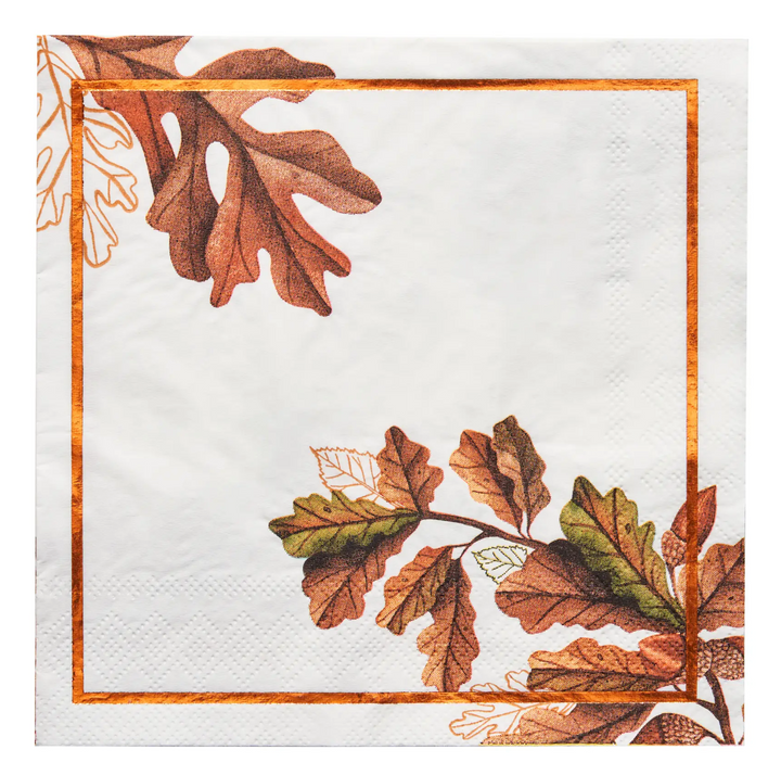 Acorn and Oak Paper Lunch Napkin/20pk