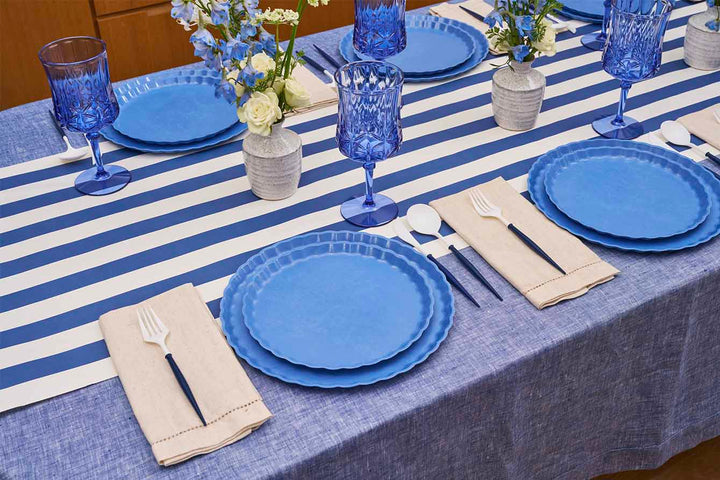 Simply Eco Dinner Plate- French Blue/8pkg