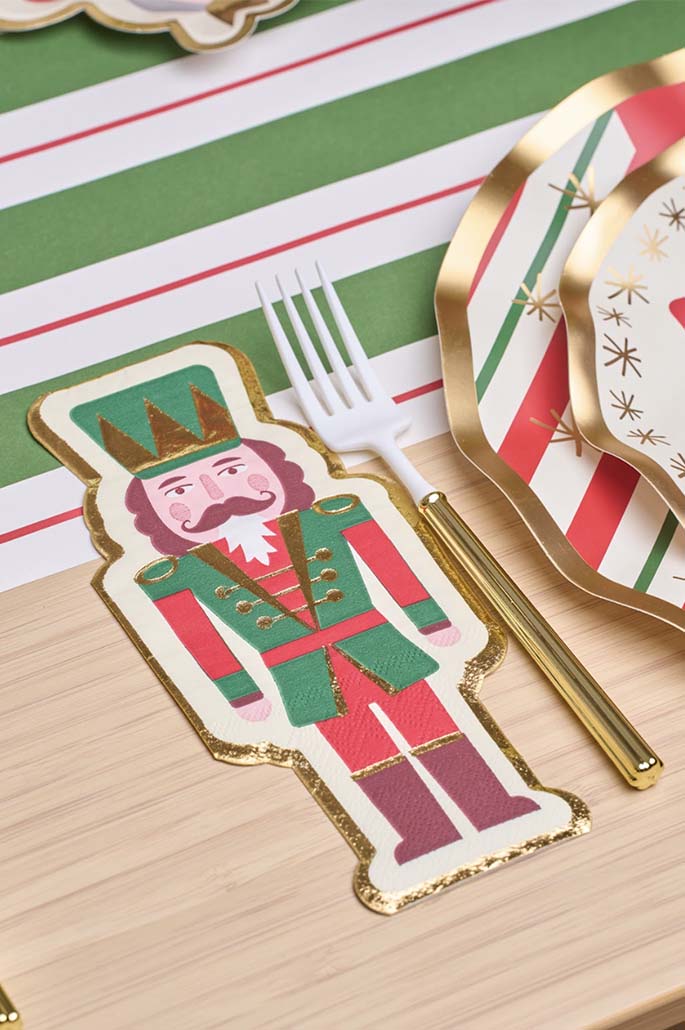 Guest Towel Nutcracker Christmas/16 pkg
