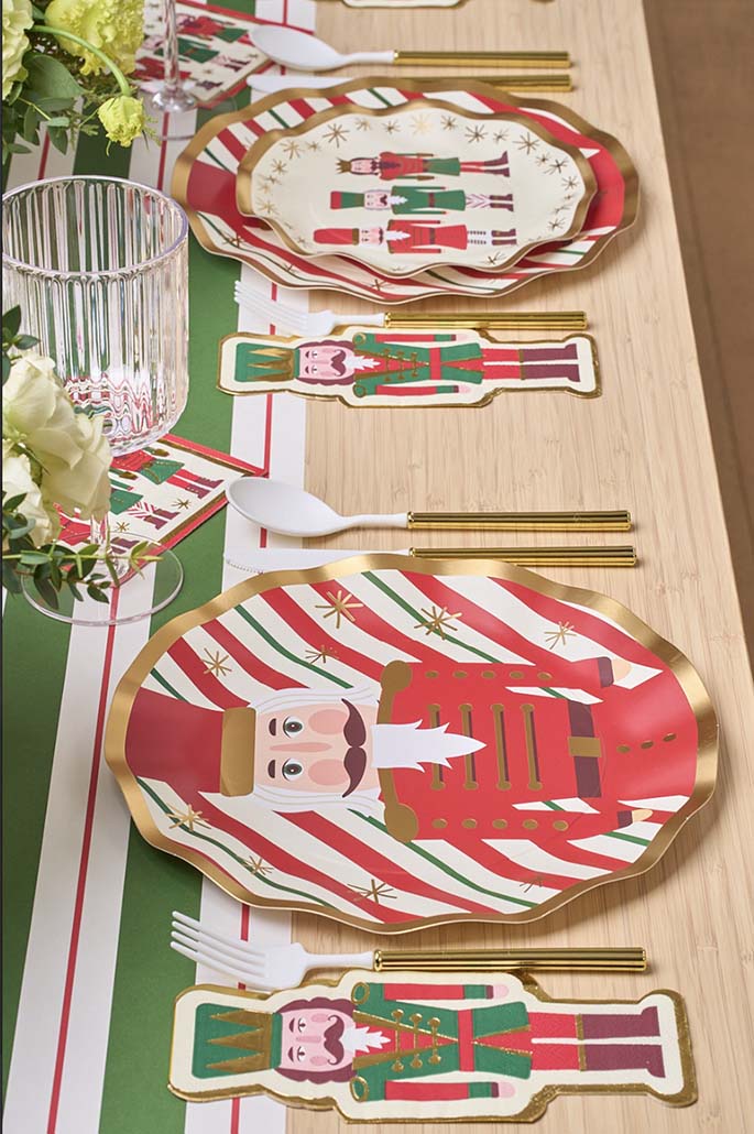 Guest Towel Nutcracker Christmas/16 pkg