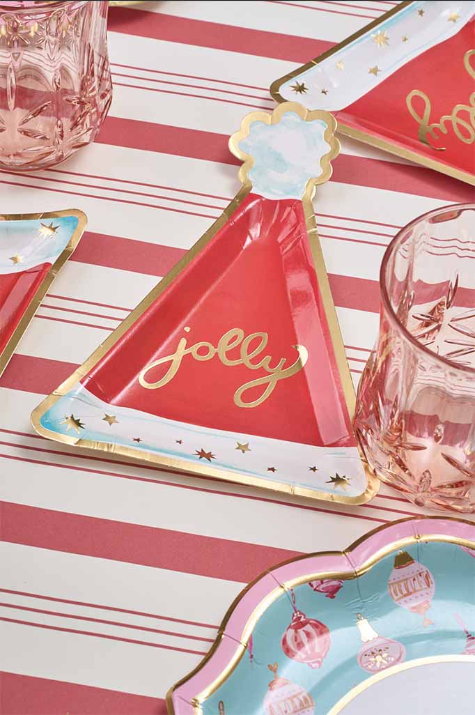 Jolly Holiday Table Setting