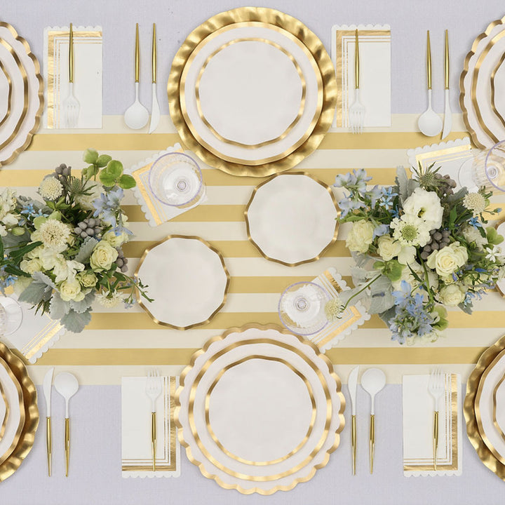 Everyday White Table Setting