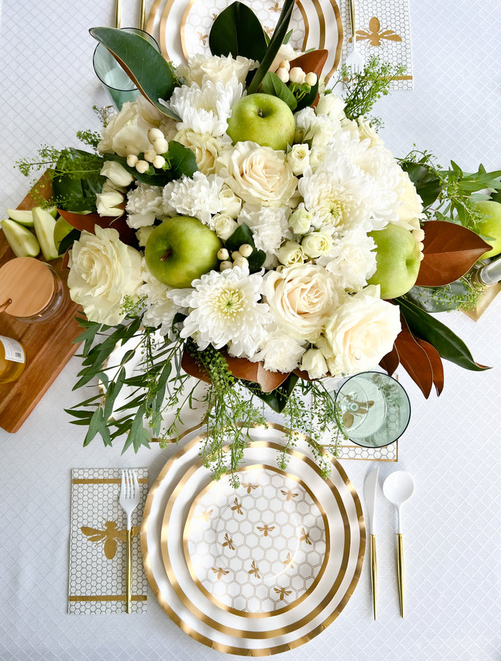 Gilded Honey Table Setting