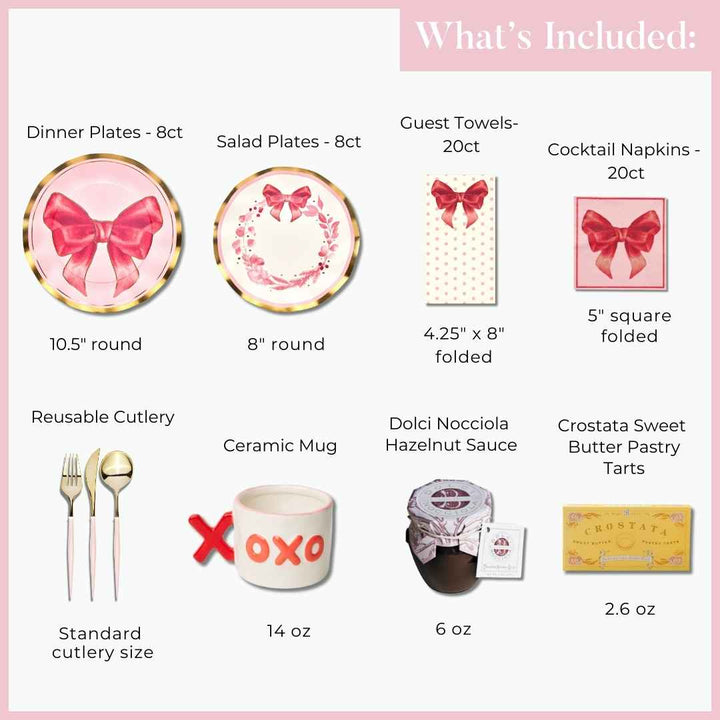 The Ultimate Galentine's Day Tablescape: Pink Bows