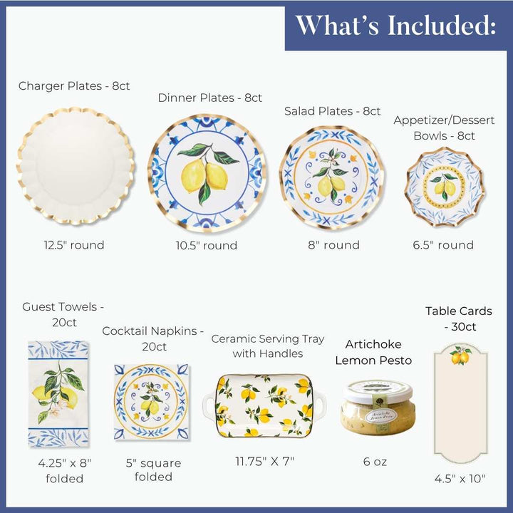 The Ultimate Capri Coast Tablescape