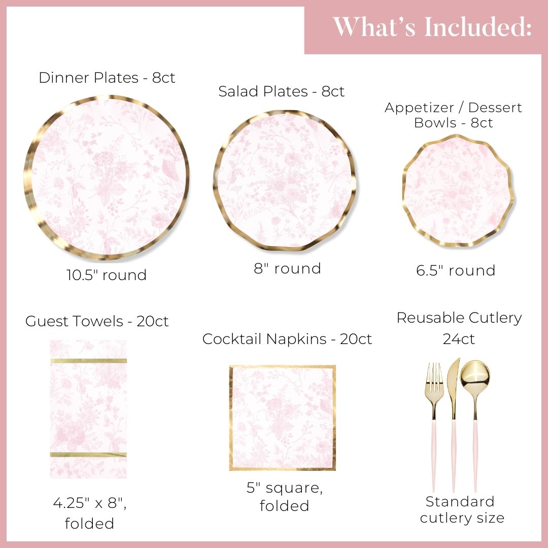 Timeless Table Setting: Blush