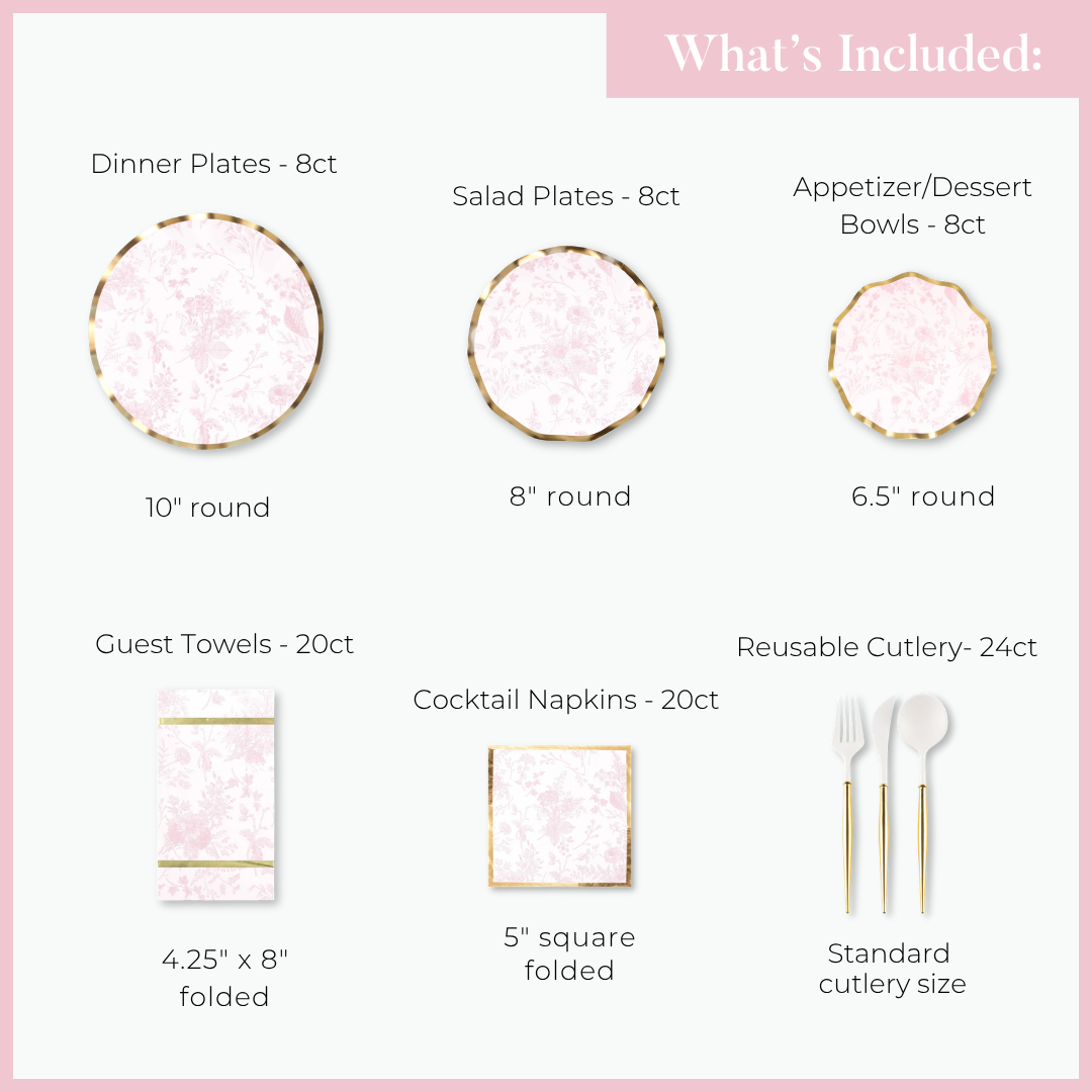 Timeless Table Setting: Blush