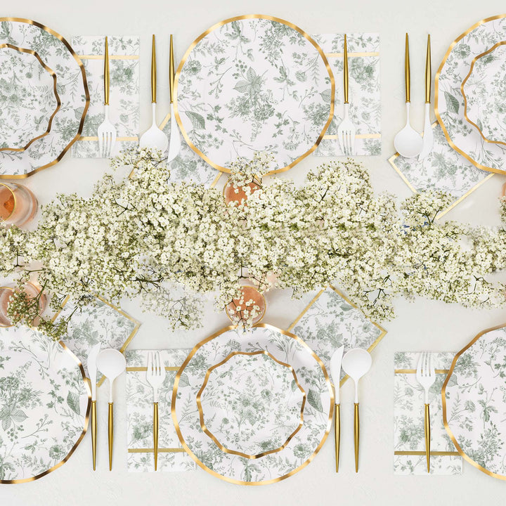 Timeless Table Setting: Sage