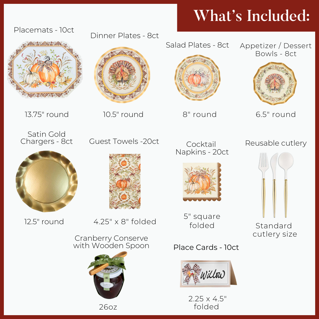 Turkey & Gourds: The Ultimate Thanksgiving Table