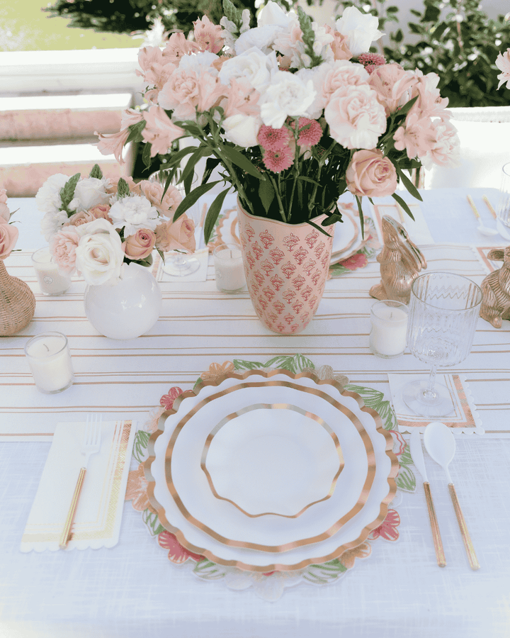 Everyday White Table Setting