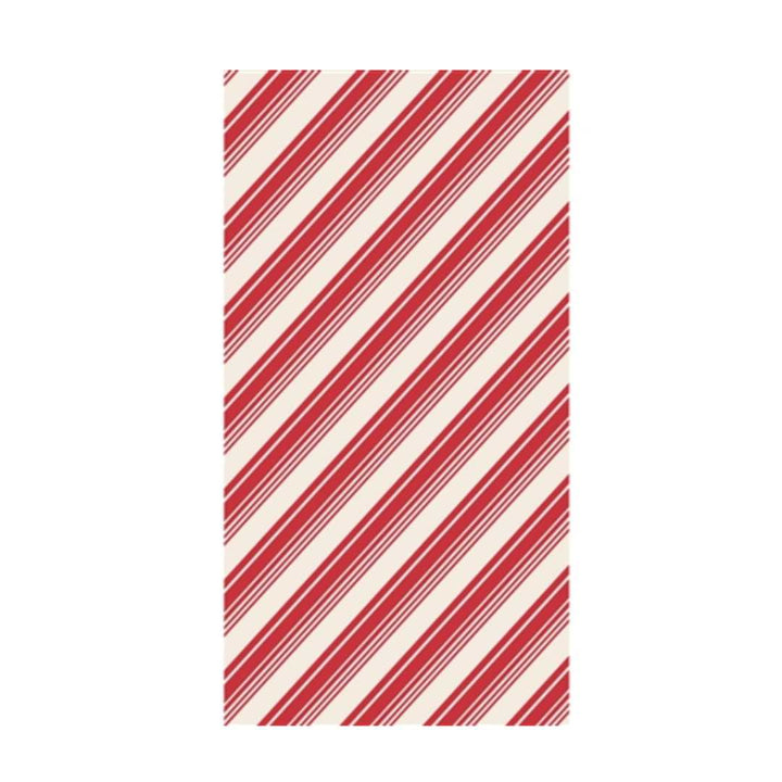 Peppermint Stripe Guest Towels/16pk