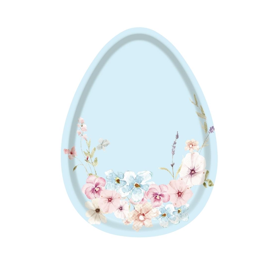 Egg Salad Plate Easter Fields Assorted - 16pkg