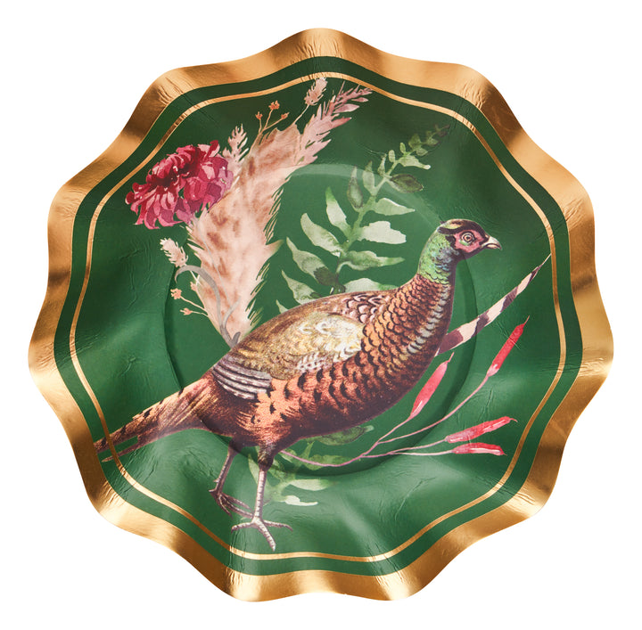 Feather Grove Wavy Paper Appetizer/Dessert Bowl/8pk Info