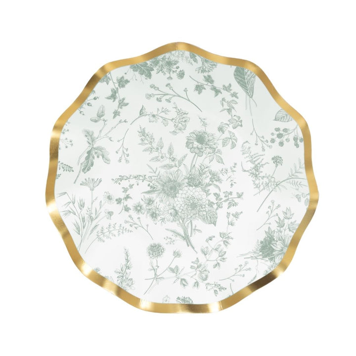 Timeless Sage Appetizer/Dessert Bowls/8pk