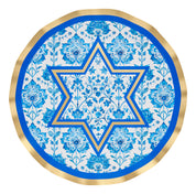 Hanukkah Toile Dinner Plates/8pk