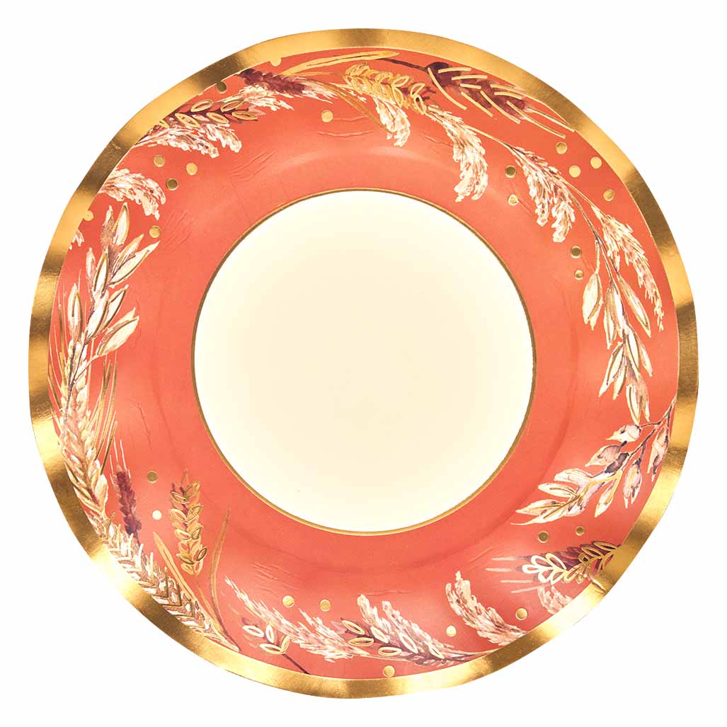 Harvest Wheat Wavy Dinner Plates – Sophistiplate LLC
