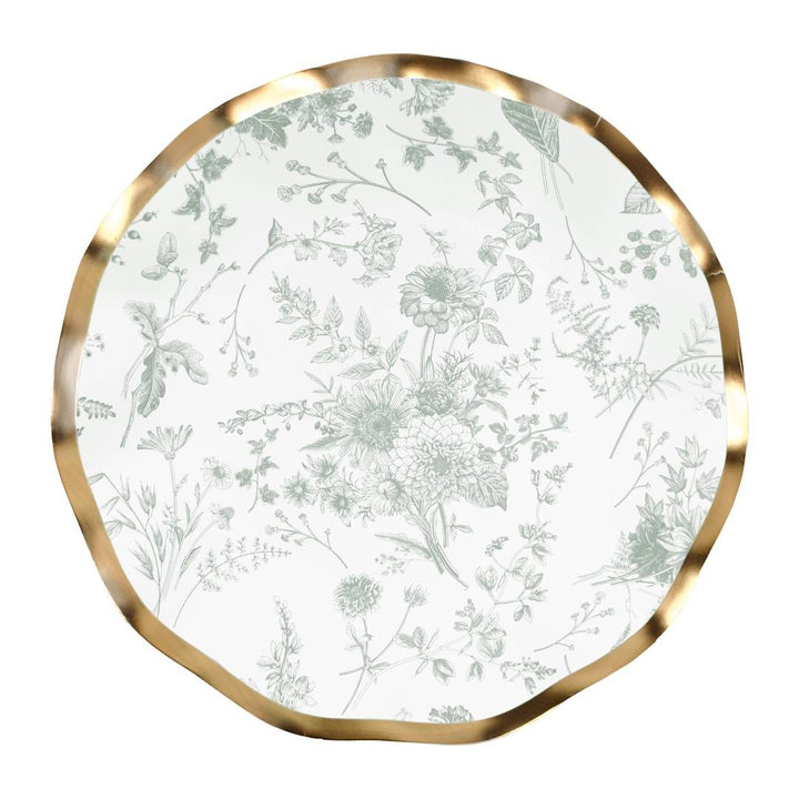 Timeless Sage Salad Plates/8pk